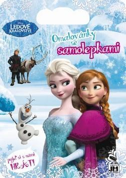 Obrázok Ledové království - Kreativní blok se samolepkami