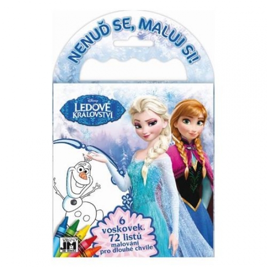 Obrázok Vymaľovanka na cesty/ Ľadové kráľovstvo