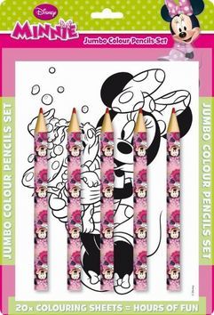 Obrázok Minnie - Maxi pastelky - omalovánky
