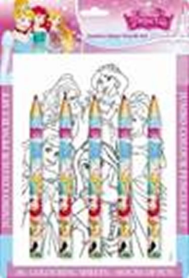 Obrázok Princezny - Maxi pastelky - omalovánky