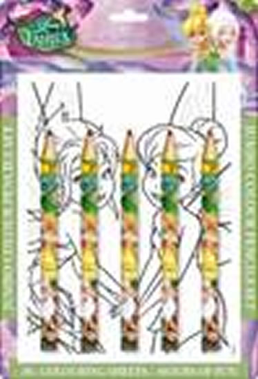 Obrázok Víly - Maxi pastelky - omalovánky