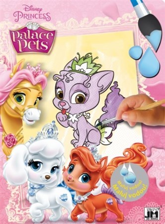 Obrázok Vodová vymaľovanka/ Zvieratká z paláca