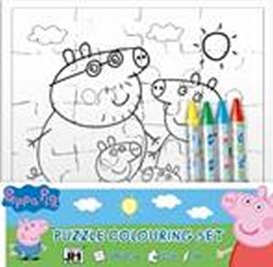 Obrázok Peppa Pig - Omalovánky puzzle