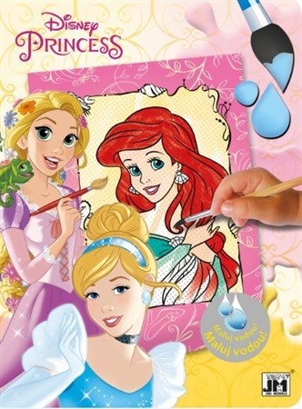Obrázok Vodová vymaľovanka/ Princezné C