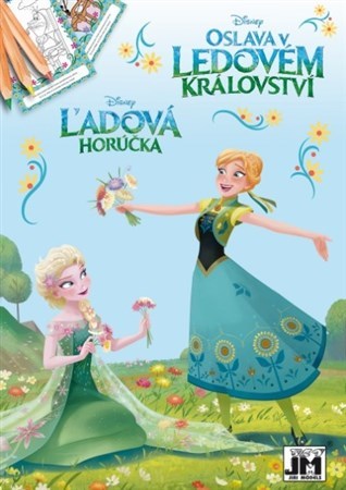 Obrázok Ledové království - Oslava v Ledovém království - Omalovánky A5