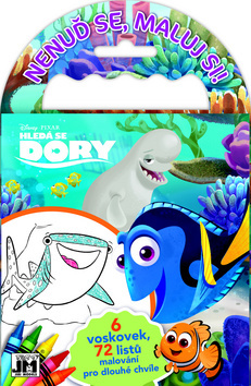 Obrázok Hledá se Dory - Omalovánky na cesty
