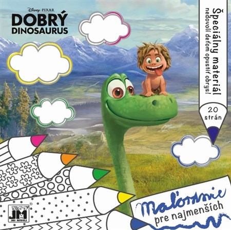 Obrázok Maľovanie pre najmenších/ Dobrý dinosaurus