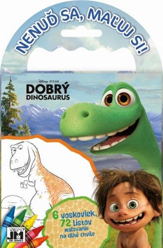 Obrázok Vymaľovanka na cesty/ Dobrý dinosaurus