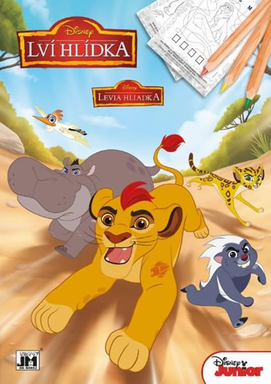 Obrázok Lví hlídka - Omalovánky A4