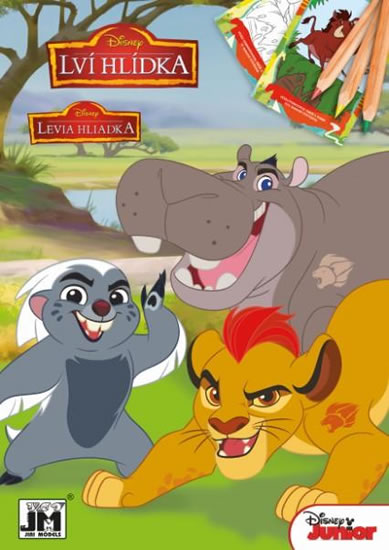 Obrázok Lví hlídka - Omalovánky A5+