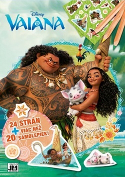Obrázok Vymaľovanka A4+/ Vaiana