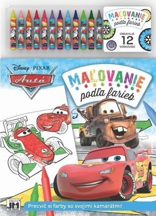 Obrázok Maľovanie podľa farieb/ Cars