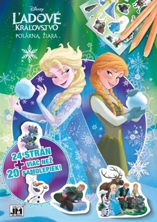 Obrázok Vymaľovanka A4+/ Polárna žiara