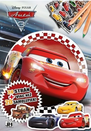 Obrázok Vymaľovanka A4+/ Cars 3