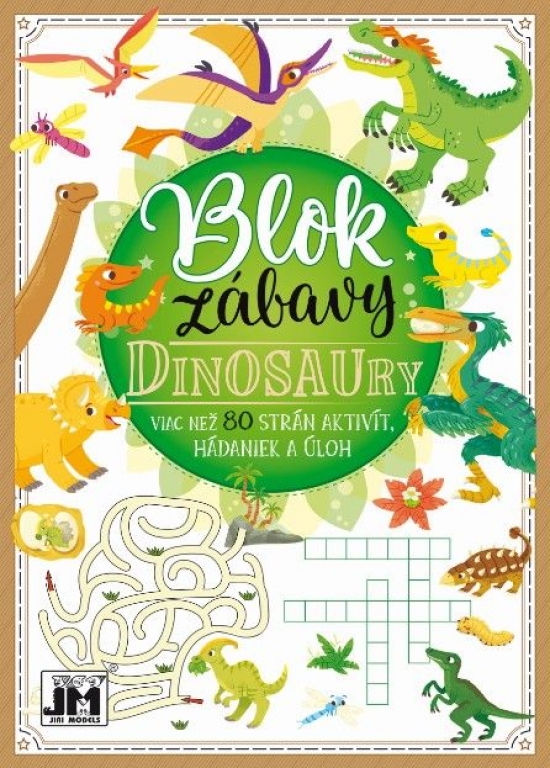 Obrázok Blok zábavy/ Dinosaury