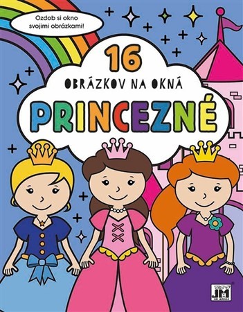 Obrázok Vymaľovanky do okien / Princezné