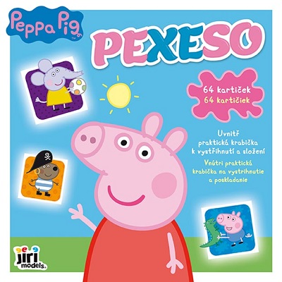 Obrázok Pexeso v zošite Prasiatko Peppa - 64 kartičiek