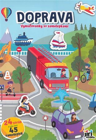 Obrázok Vymaľovanka A4+/ Doprava