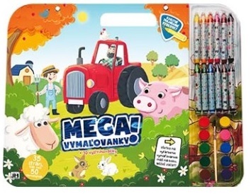 Obrázok Mega vymaľovankový set/ Farma