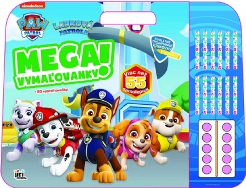 Obrázok Mega vymaľovankový set/ Labková patrola