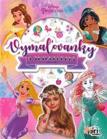 Obrázok Maľovanky s tetovaním Disney Princezné