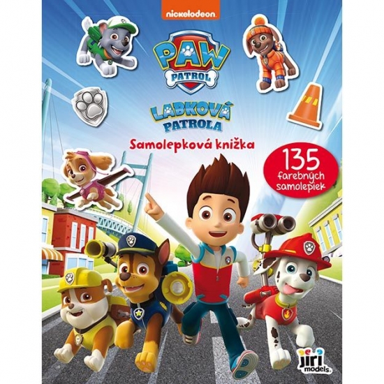 Obrázok Samolepková knižka Labková patrola