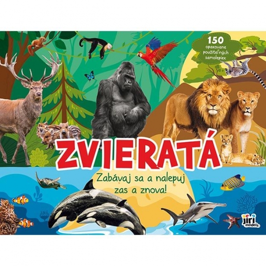 Obrázok Bav sa a nalepuj zas a znovu! Zvieratá