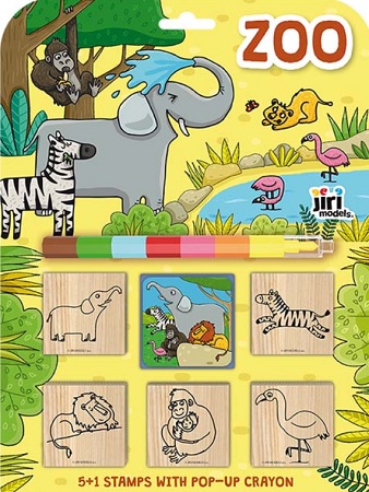Obrázok Pečiatky 5 + 1 s voskovkou Zoo