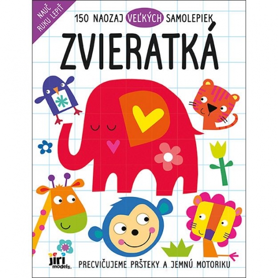 Obrázok Nauč ruku lepiť Zvieratká