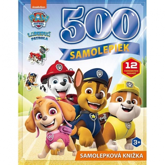 Obrázok 500 samolepiek Labková patrola