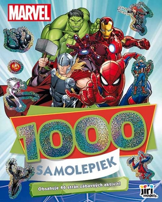 Obrázok 1000 samolepiek s aktivitami Marvel