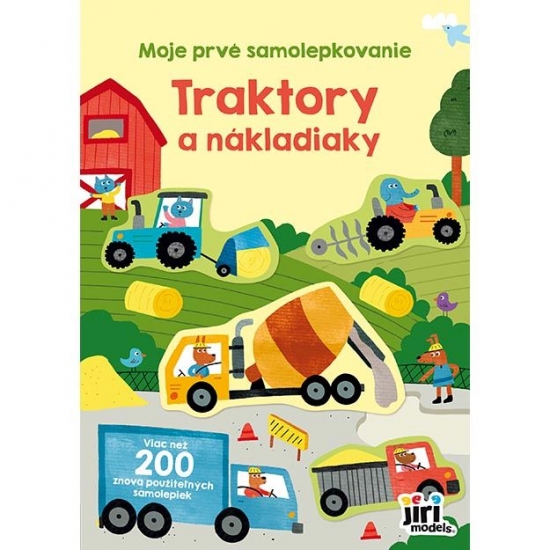 Obrázok Moje prvé samolepkovanie Traktory a nákladiaky