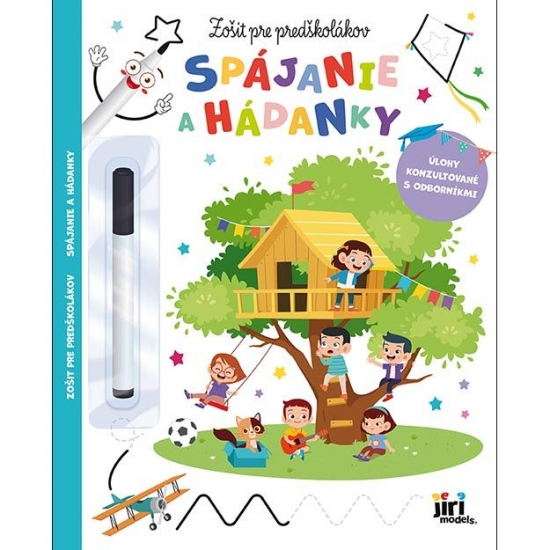 Obrázok Zošity pre predškolákov Spájanie a hádanky