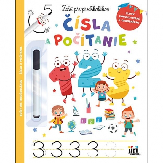 Obrázok Zošity pre predškolákov Čísla a počítanie