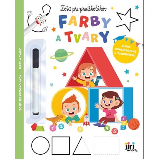 Obrázok Zošity pre predškolákov Farby a tvary