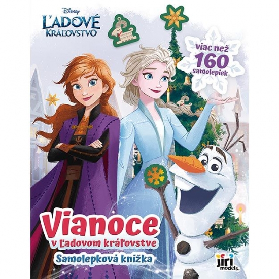 Obrázok Samolepková knižka Vianoce v Ľadovom kráľovstve