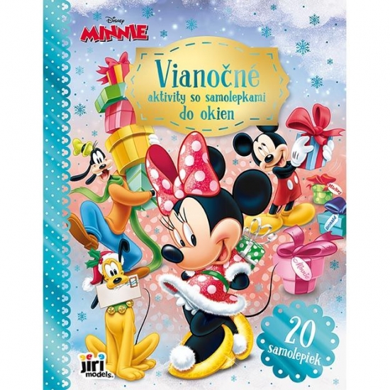 Obrázok Vianočné aktivity so samolepkami do okien Minnie