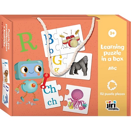 Obrazok Puzzle pre predškolákov v škatuľke ABC