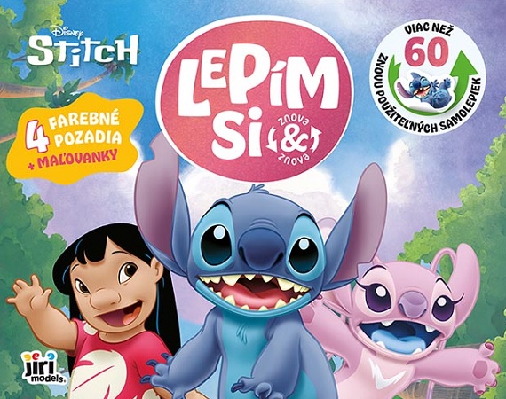 Obrazok Lepím si znovu a znovu Lilo & Stitch
