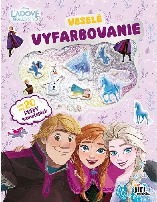 Obrazok Veselé vyfarbovanie so super samolepkami - Ľadové kráľovstvo