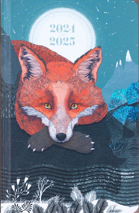 Obrázok 18-mesačný diár Petito – Líška 2024/2025, 11 × 17 cm