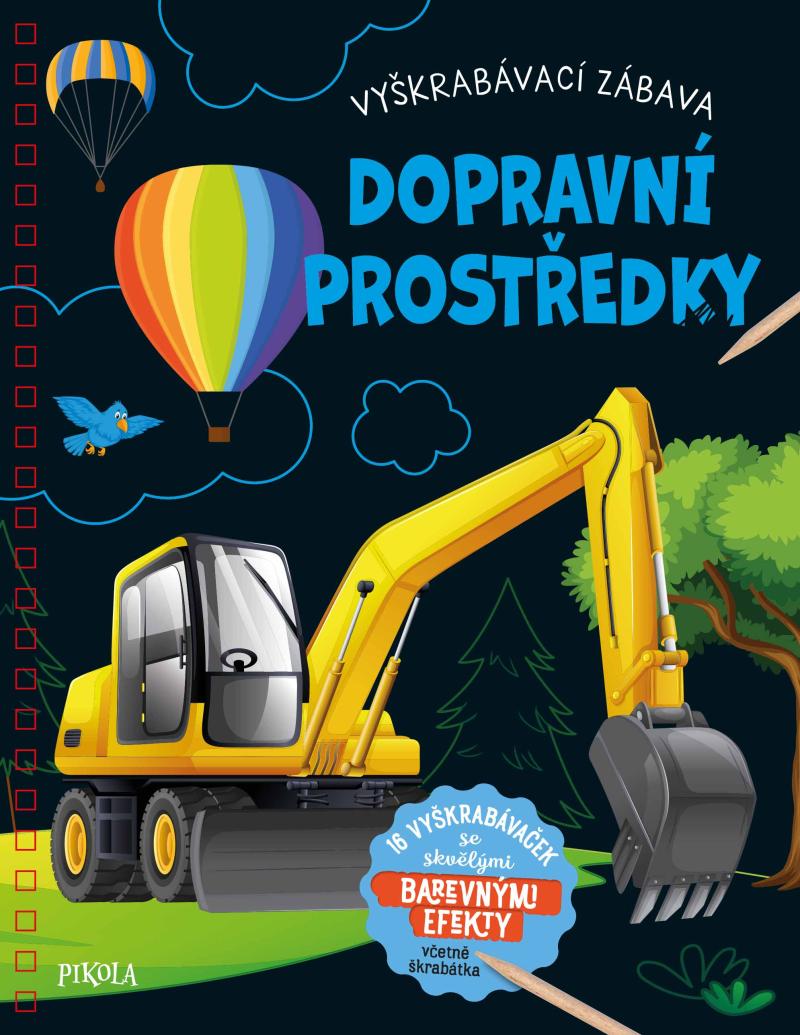 Obrázok Vyškrabávací zábava: Dopravní prostředky