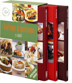 Obrázok Vaříme a pečeme s chutí - Box 3 kuchařky
