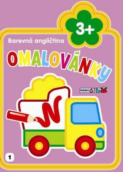 Obrázok Auto - Barevná angličtina - Omalovánky