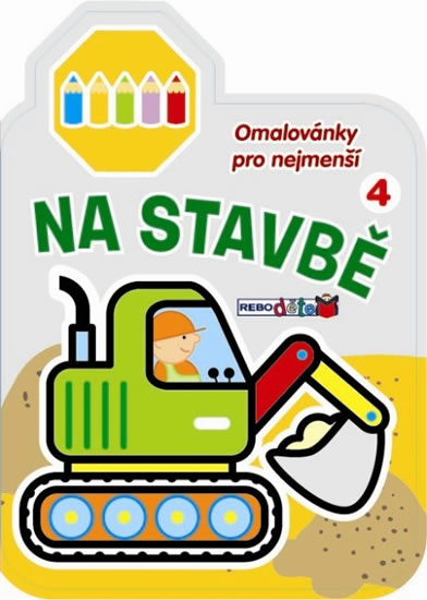 Obrázok Na stavbě 4 - Omalovánky pro nejmenší