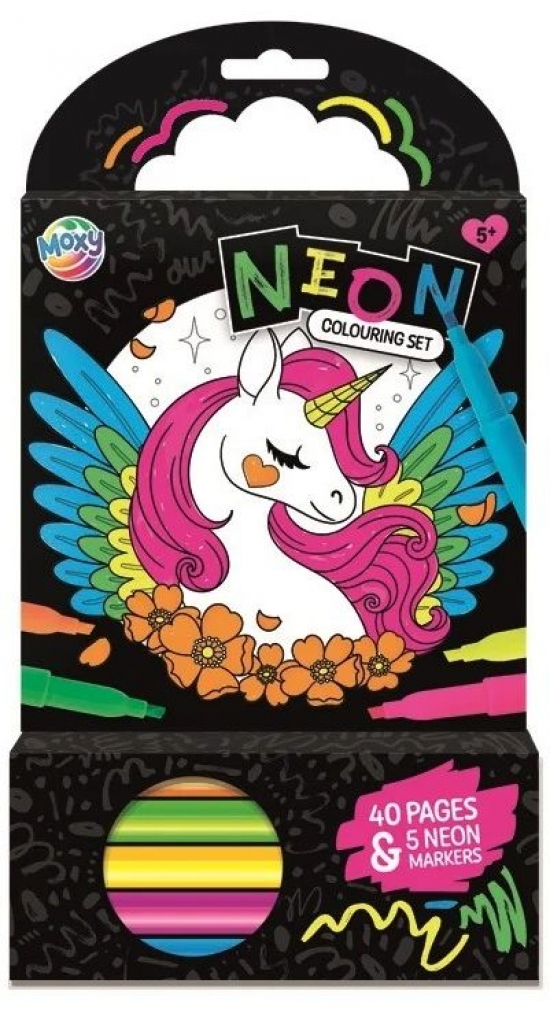 Obrázok Neonové omaľovanky