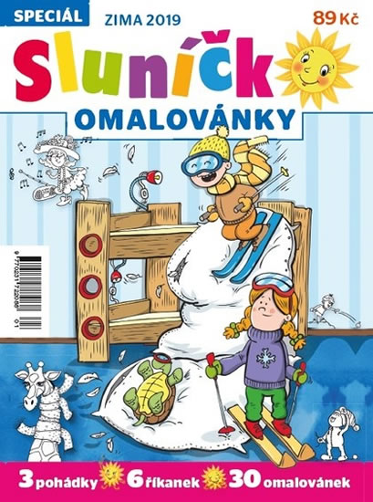Obrázok Sluníčko - Omalovánky