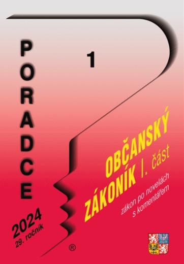 Obrázok Poradce 1/2024 Občanský zákoník I. část po novele s komentářem
