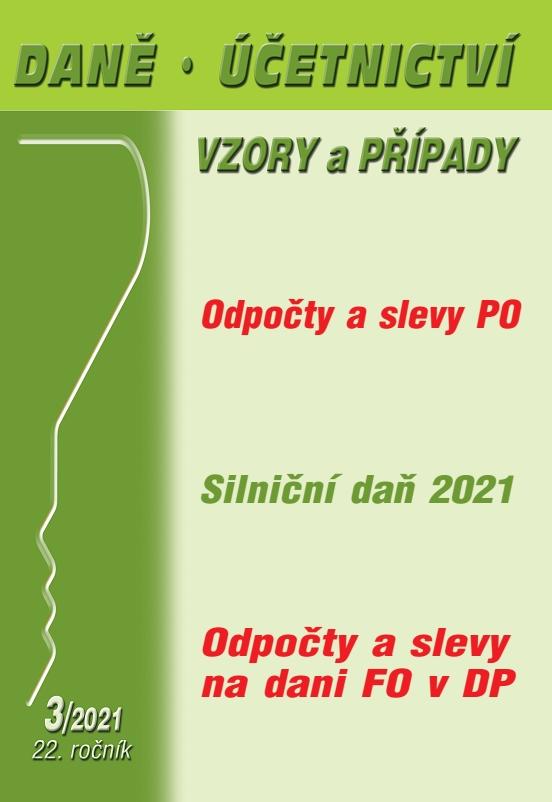 Obrázok DÚVaP 3/2021 - Odpočty a slevy na dani FO a PO