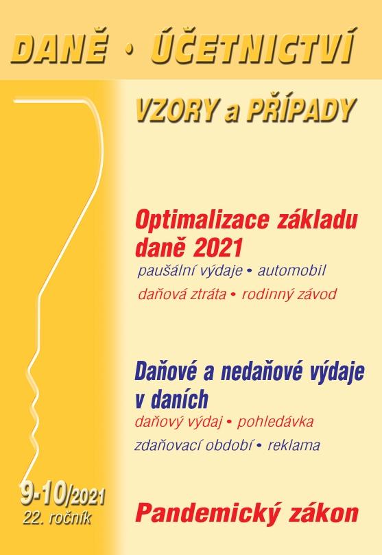 Obrázok DÚVaP 9-10/2021 Optimalizace základu dan